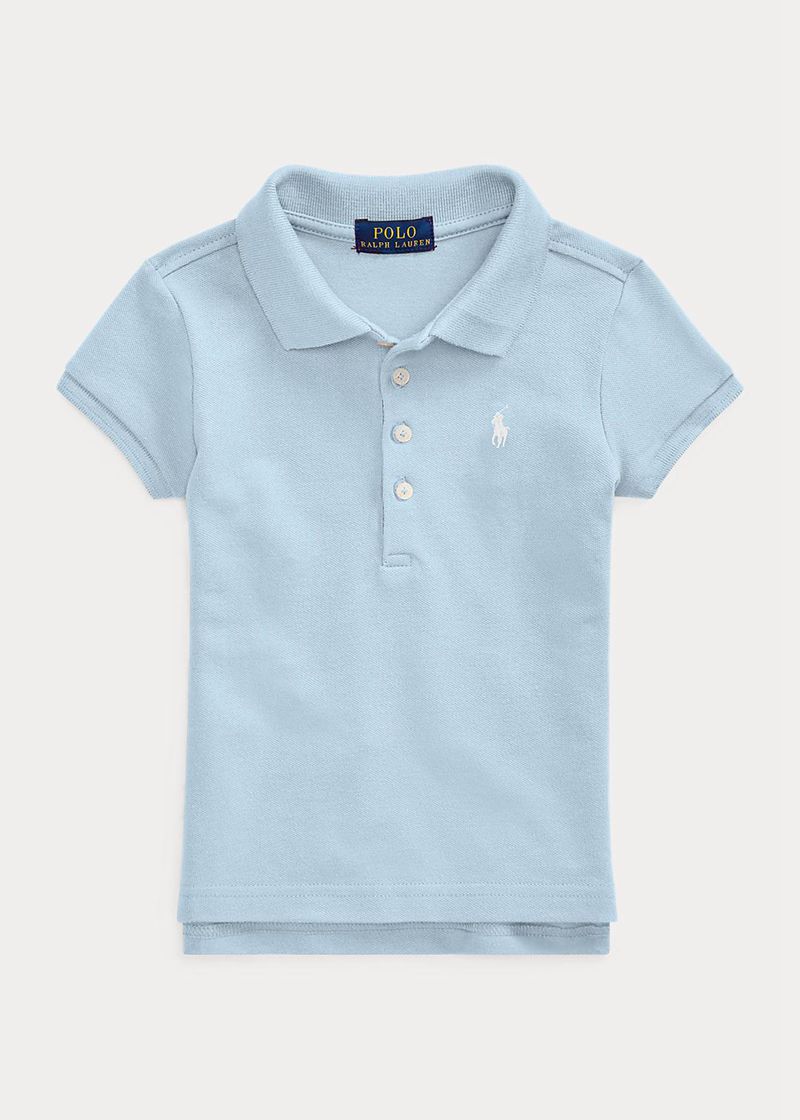 Poleras Polo Ralph Lauren Niña 1.5-6.5 Años Stretch Cotton Mesh Chile Azules GHPTQ-9752